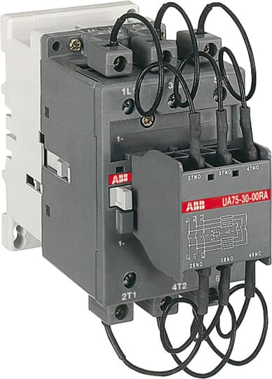ABB UA50-30-00RA 220-230V 50Hz / 230-240V 60Hz, 400-415V 40 Kvar capacitor contactor