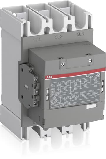 ABB AF265-30-11-13 100-250V 50/60HZ-DC Contactor 3P, AC-3: 400V 132KW/265A, AC-1:400A