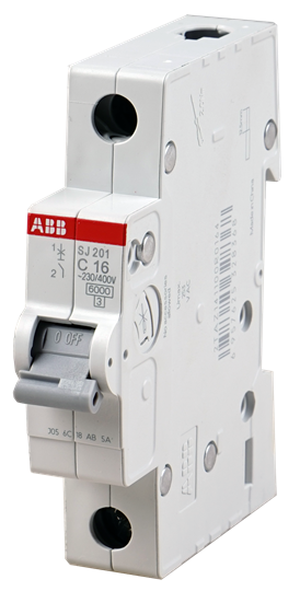 ABB SJ201-C63, 63A 1P MCB