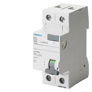 Siemens RCCB 63/300MA 2P